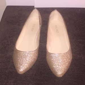 Nine West Glitter Flats